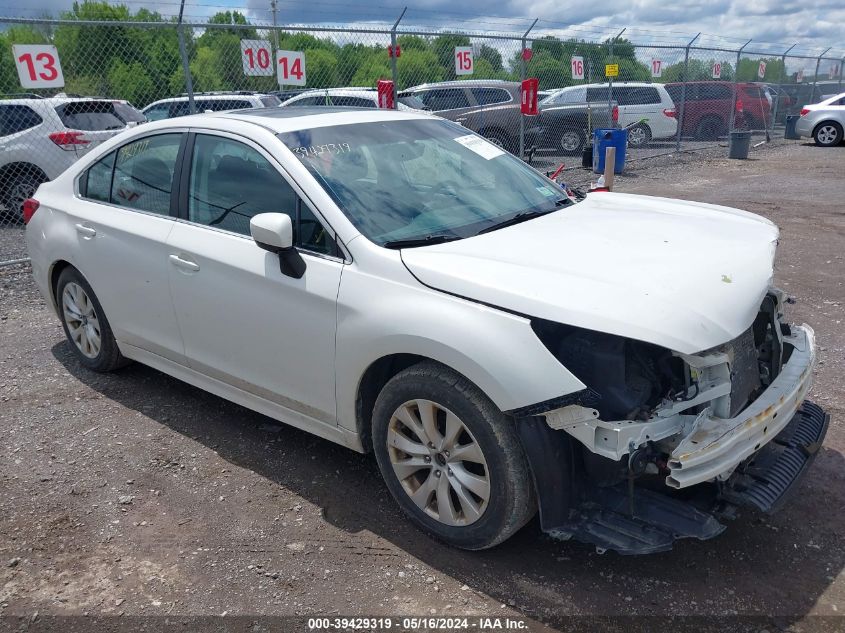 2016 SUBARU LEGACY 2.5I PREMIUM