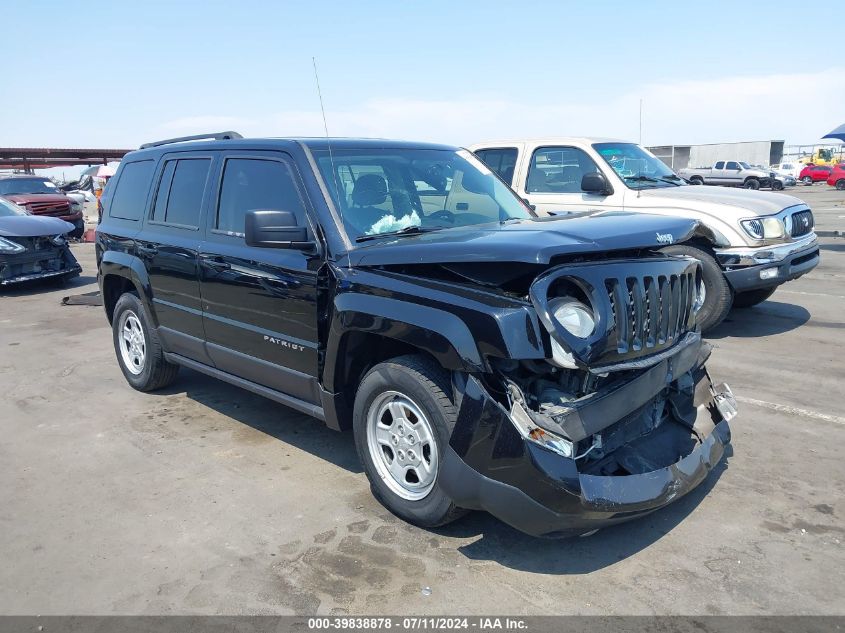 2017 JEEP PATRIOT SPORT FWD