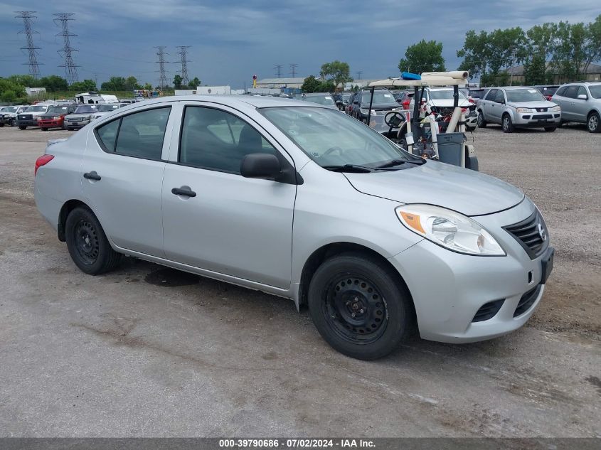 2014 NISSAN VERSA 1.6 S+