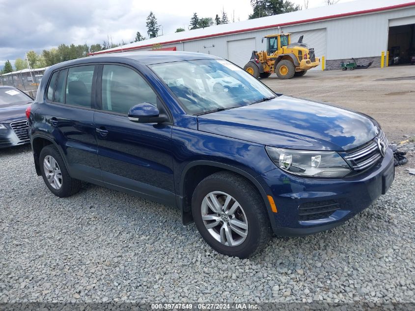 2014 VOLKSWAGEN TIGUAN S