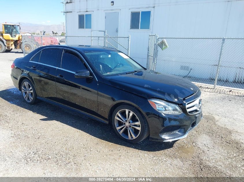 2014 MERCEDES-BENZ E 350