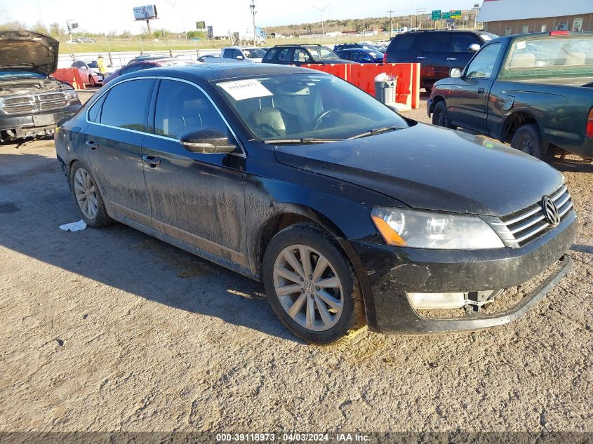 2012 VOLKSWAGEN PASSAT 2.5L SEL PREMIUM