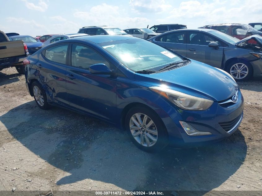 2015 HYUNDAI ELANTRA SE