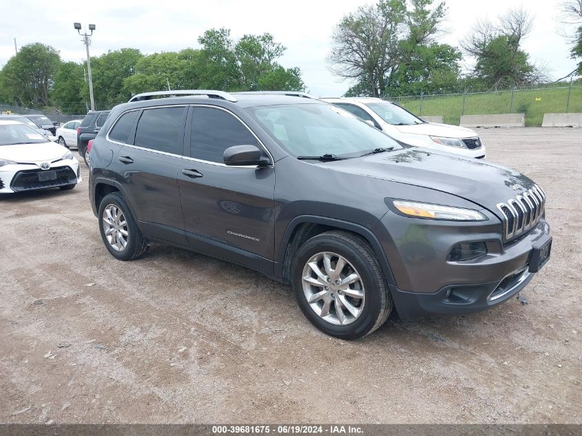 2017 JEEP CHEROKEE LIMITED 4X4