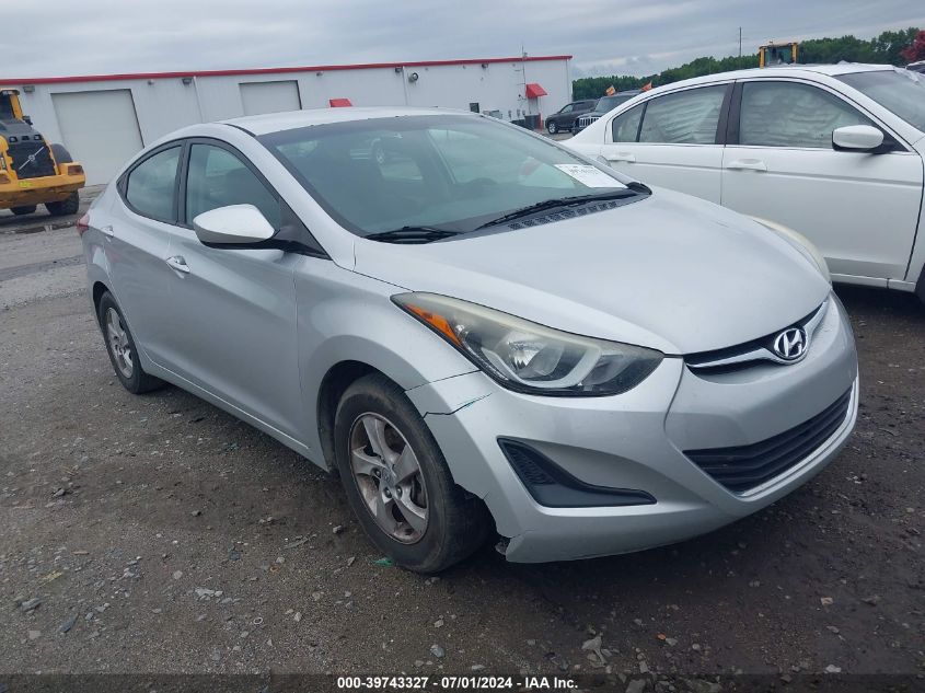 2015 HYUNDAI ELANTRA SE/SPORT/LIMITED