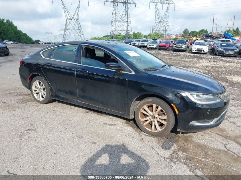 2015 CHRYSLER 200 LIMITED