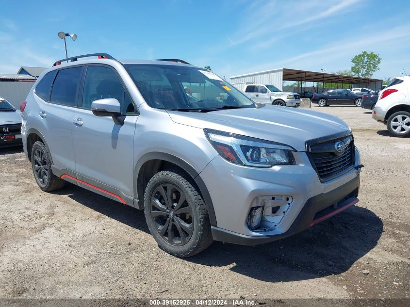 2019 SUBARU FORESTER SPORT