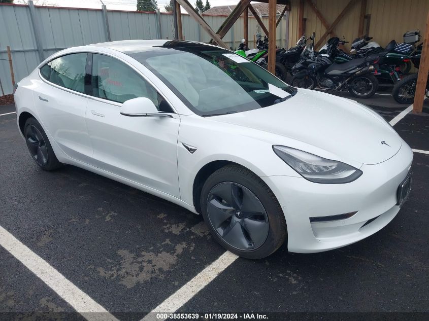 2020 TESLA MODEL 3 STANDARD RANGE PLUS REAR-WHEEL DRIVE/STANDARD RANGE REAR-WHEEL DRIVE