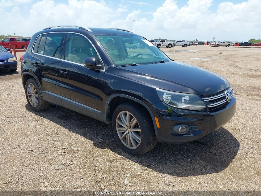 2012 VOLKSWAGEN TIGUAN SE