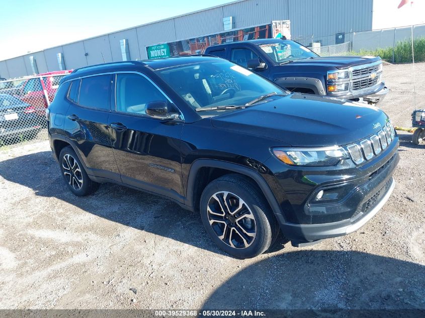 2022 JEEP COMPASS LIMITED 4X4