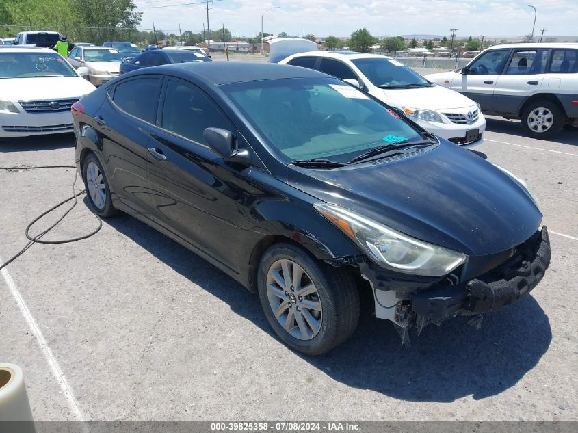 2016 HYUNDAI ELANTRA SE