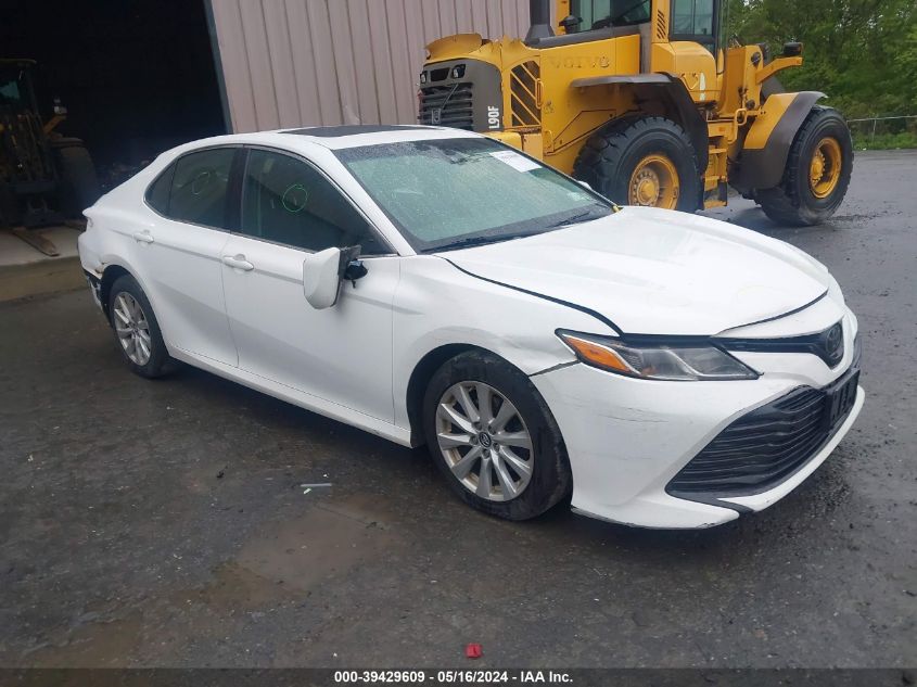 2018 TOYOTA CAMRY LE