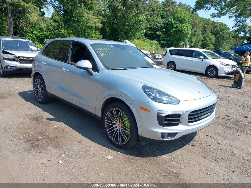 2017 PORSCHE CAYENNE E-HYBRID S PLATINUM EDITION