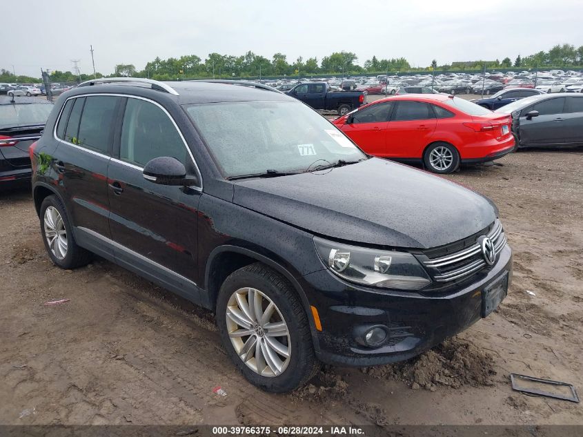 2015 VOLKSWAGEN TIGUAN SEL