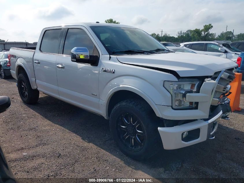 2015 FORD F150 SUPERCREW