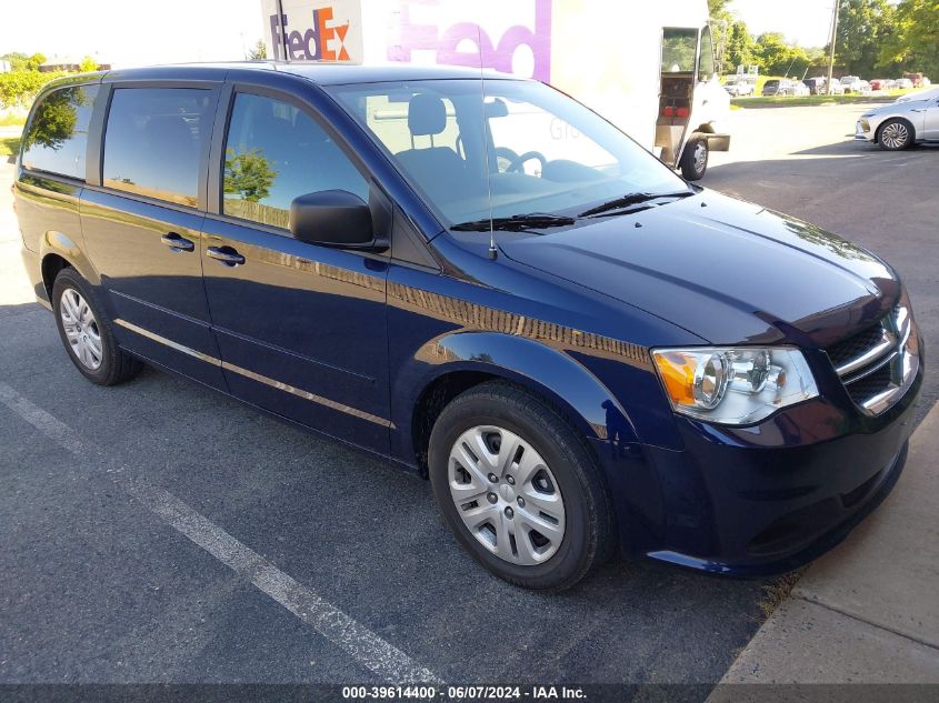 2016 DODGE GRAND CARAVAN SE