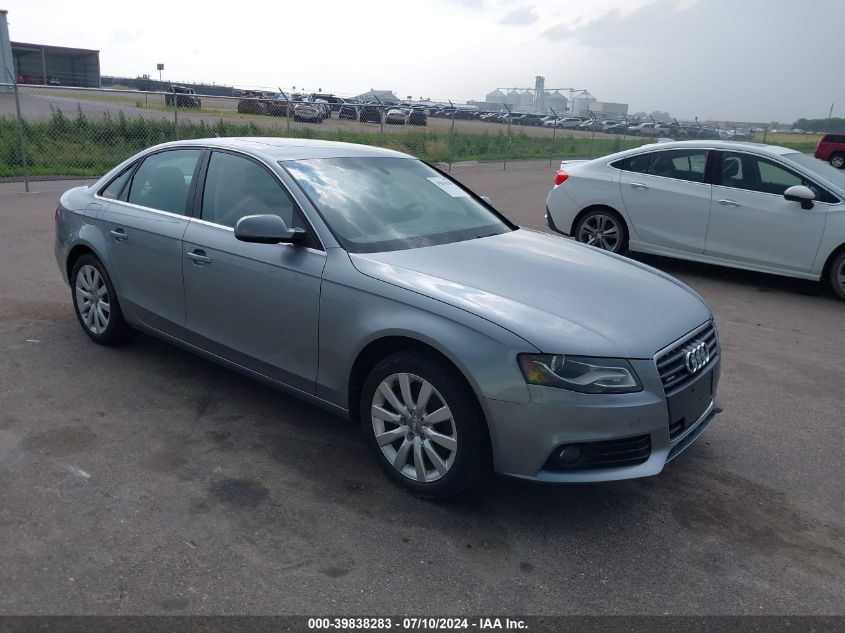 2011 AUDI A4 2.0T PREMIUM