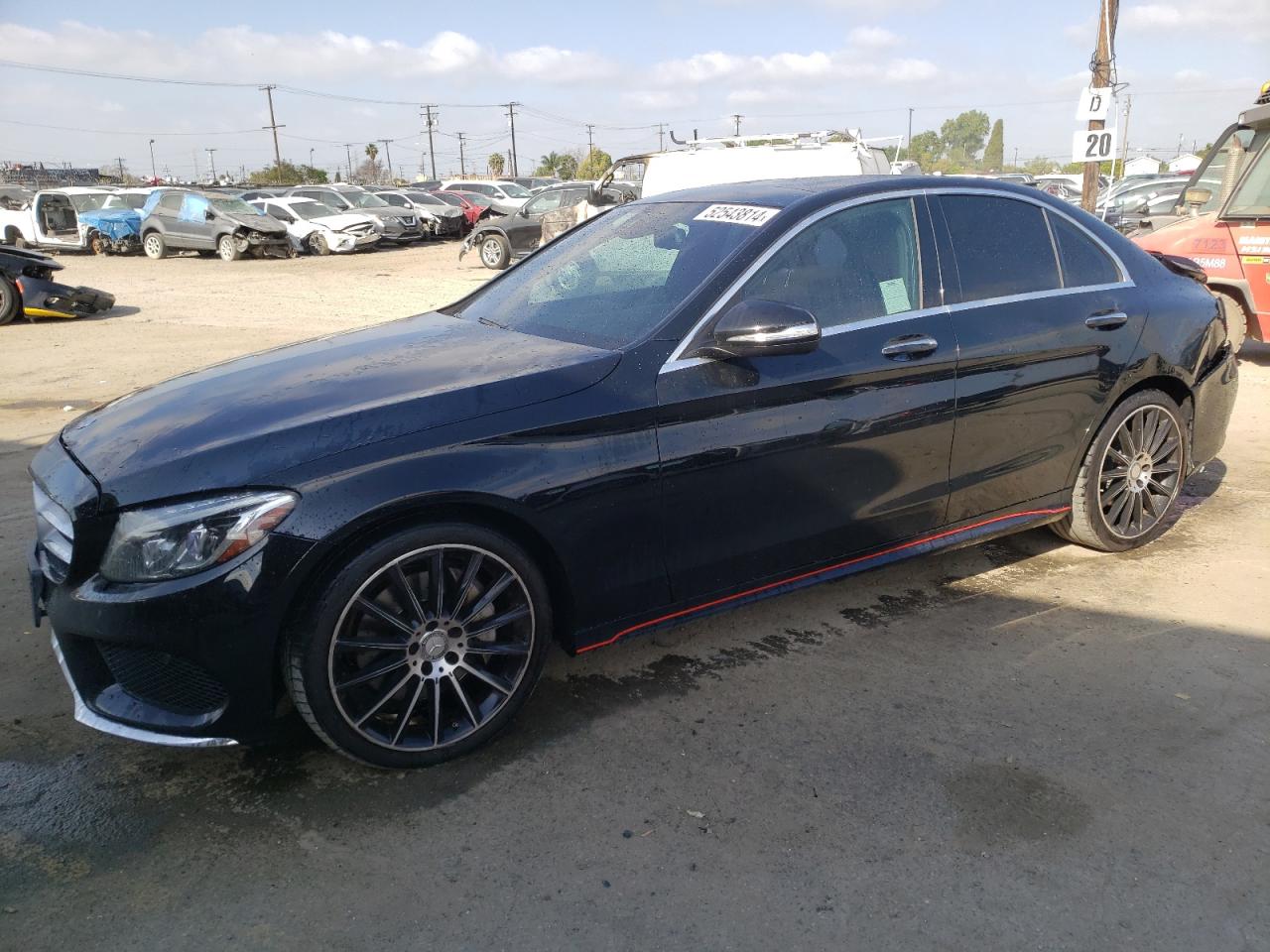 2015 MERCEDES-BENZ C 300 4MATIC