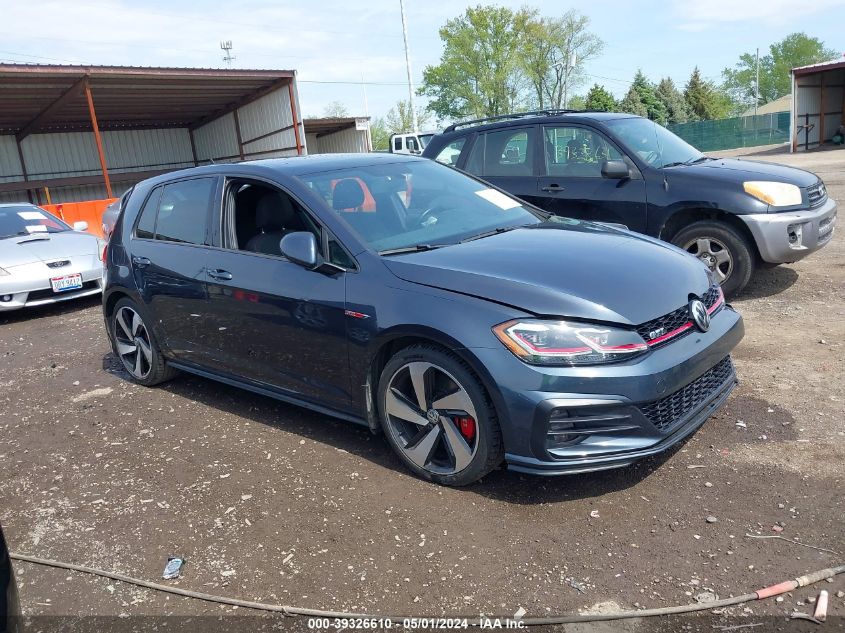 2018 VOLKSWAGEN GOLF GTI 2.0T AUTOBAHN/2.0T S/2.0T SE