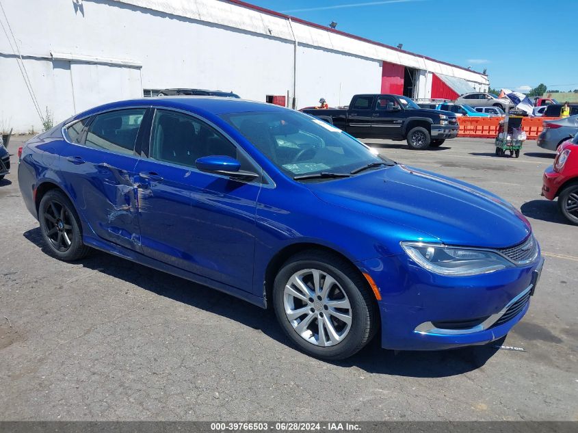 2016 CHRYSLER 200 LIMITED