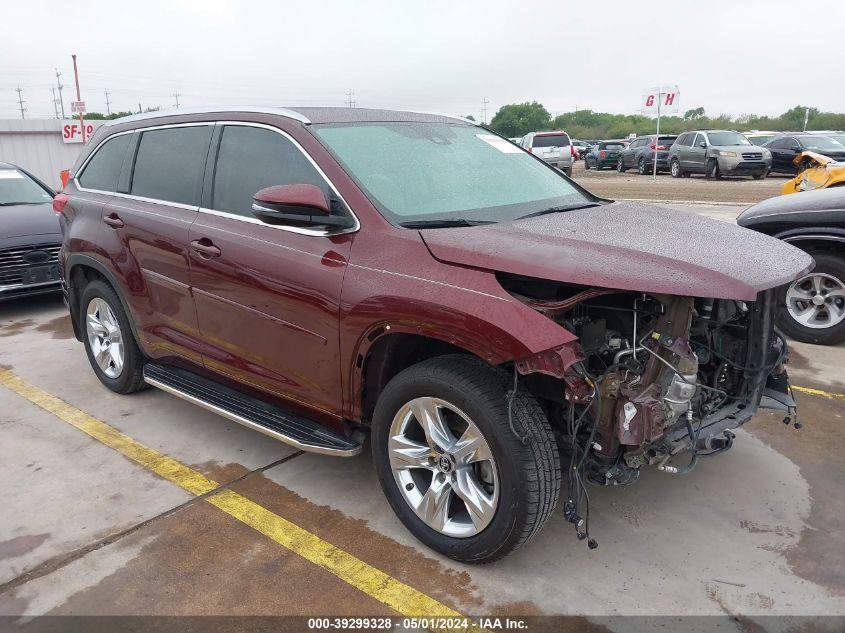 2018 TOYOTA HIGHLANDER LIMITED