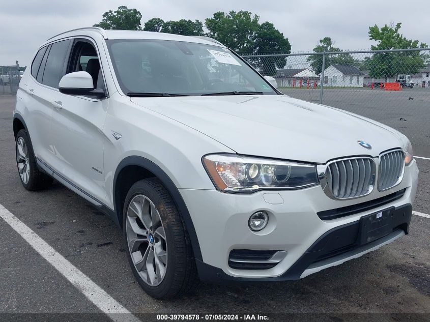 2016 BMW X3 XDRIVE28I