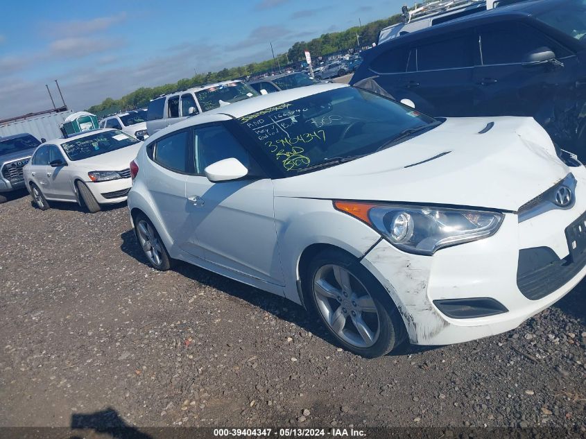 2013 HYUNDAI VELOSTER BASE W/BLACK