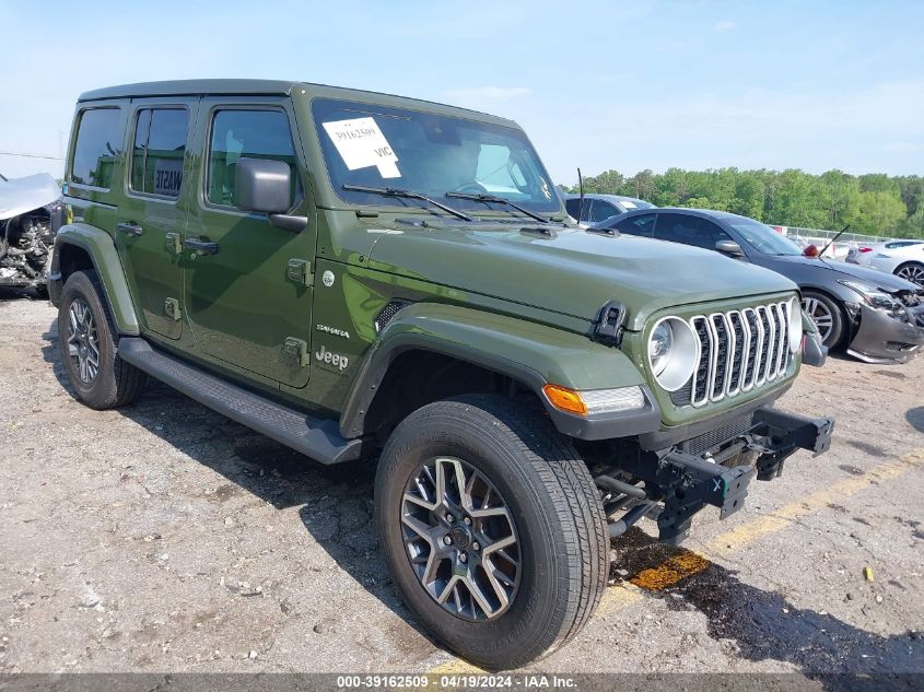 2024 JEEP WRANGLER 4-DOOR SAHARA 4X4