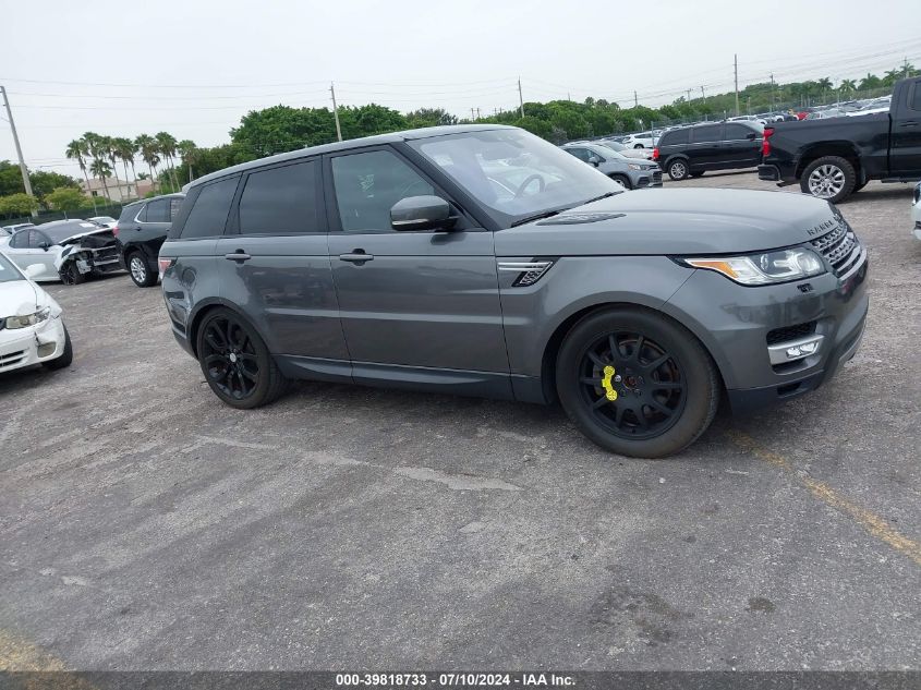 2017 LAND ROVER RANGE ROVER SPORT HSE