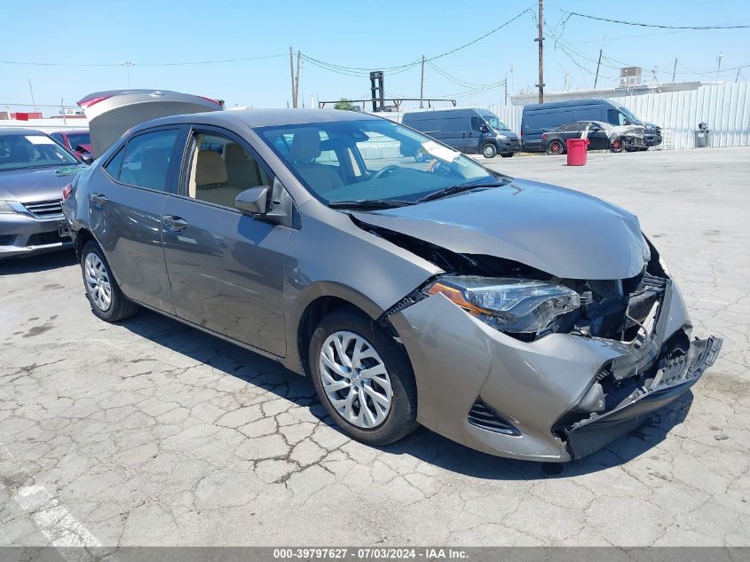 2018 TOYOTA COROLLA LE