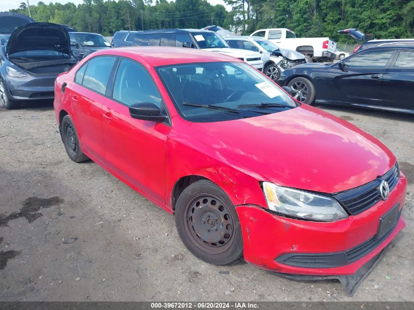 2011 VOLKSWAGEN JETTA 2.0L S