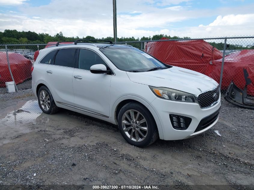 2016 KIA SORENTO 3.3L SXL