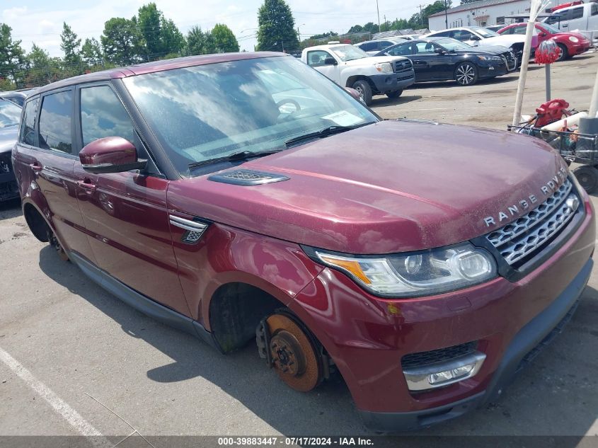 2015 LAND ROVER RANGE ROVER SPORT 3.0L V6 SUPERCHARGED HSE