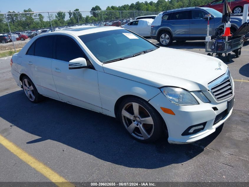 2011 MERCEDES-BENZ E 350 4MATIC