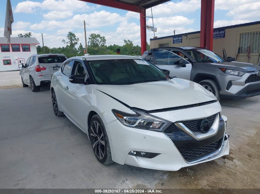 2016 NISSAN MAXIMA 3.5 SV