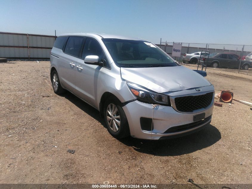 2017 KIA SEDONA L