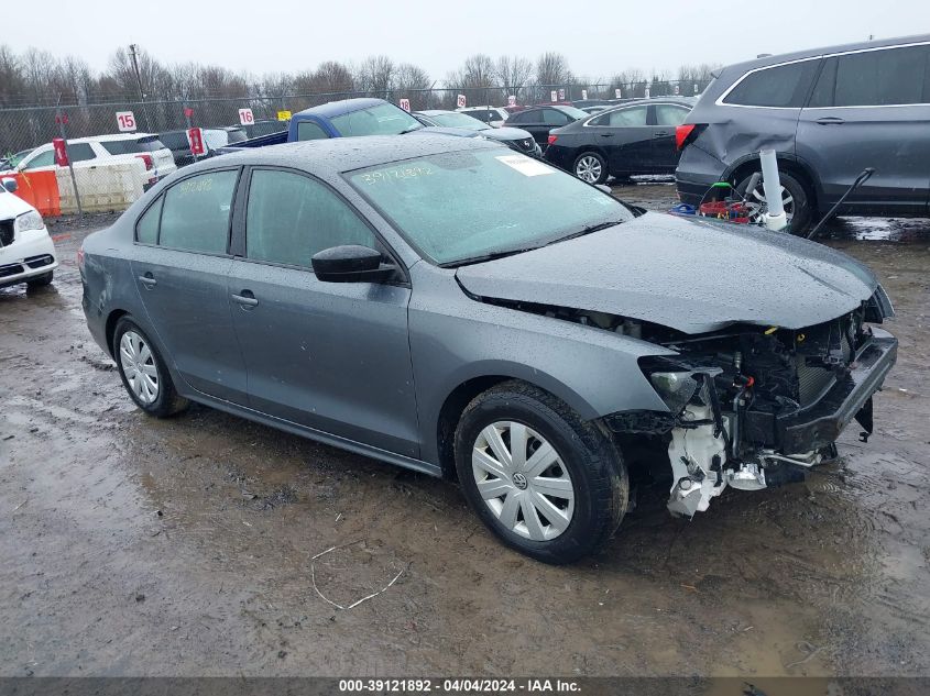 2015 VOLKSWAGEN JETTA 2.0L S