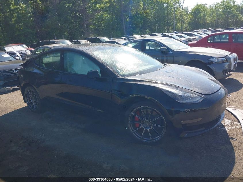 2021 TESLA MODEL 3 PERFORMANCE DUAL MOTOR ALL-WHEEL DRIVE