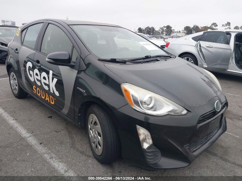 2016 TOYOTA PRIUS C TWO