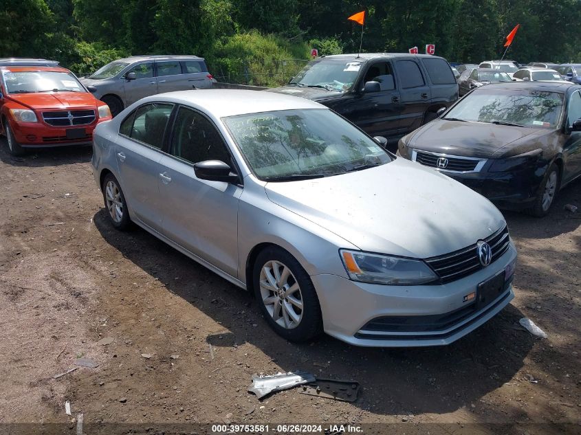 2015 VOLKSWAGEN JETTA 1.8T SE