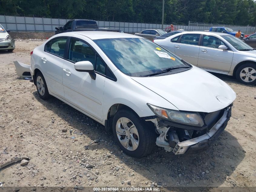 2014 HONDA CIVIC LX