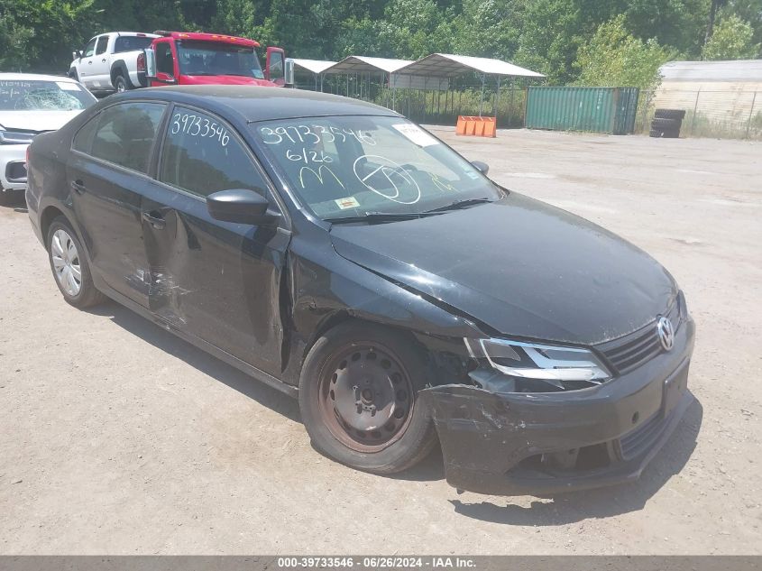 2012 VOLKSWAGEN JETTA S