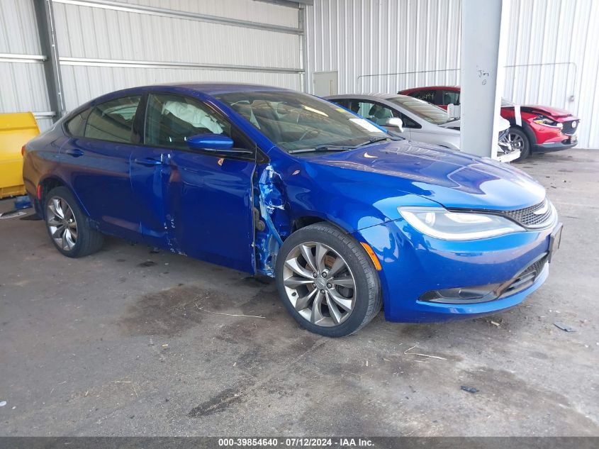 2015 CHRYSLER 200 S