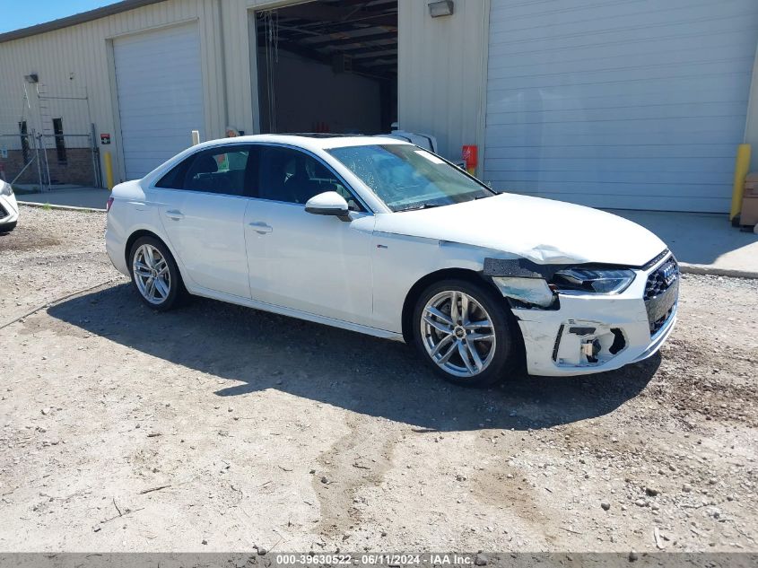 2023 AUDI A4 PREMIUM PLUS 45 TFSI S LINE QUATTRO S TRONIC