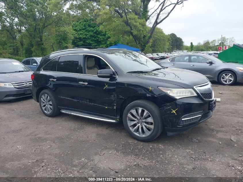 2014 ACURA MDX TECHNOLOGY PACKAGE