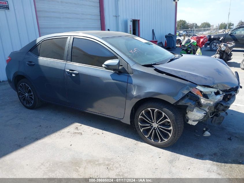 2016 TOYOTA COROLLA L/LE/LE PLS/PRM/S/S PLS