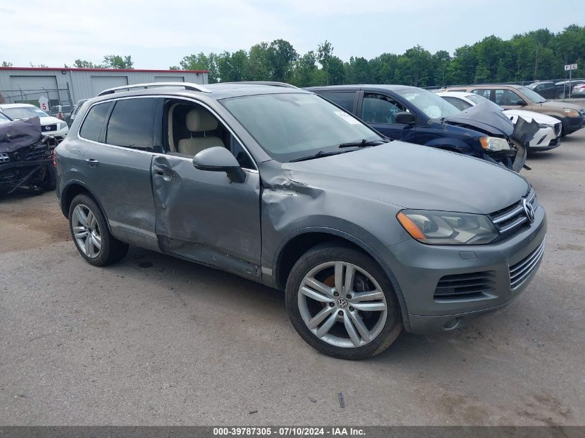 2012 VOLKSWAGEN TOUAREG TDI EXECUTIVE