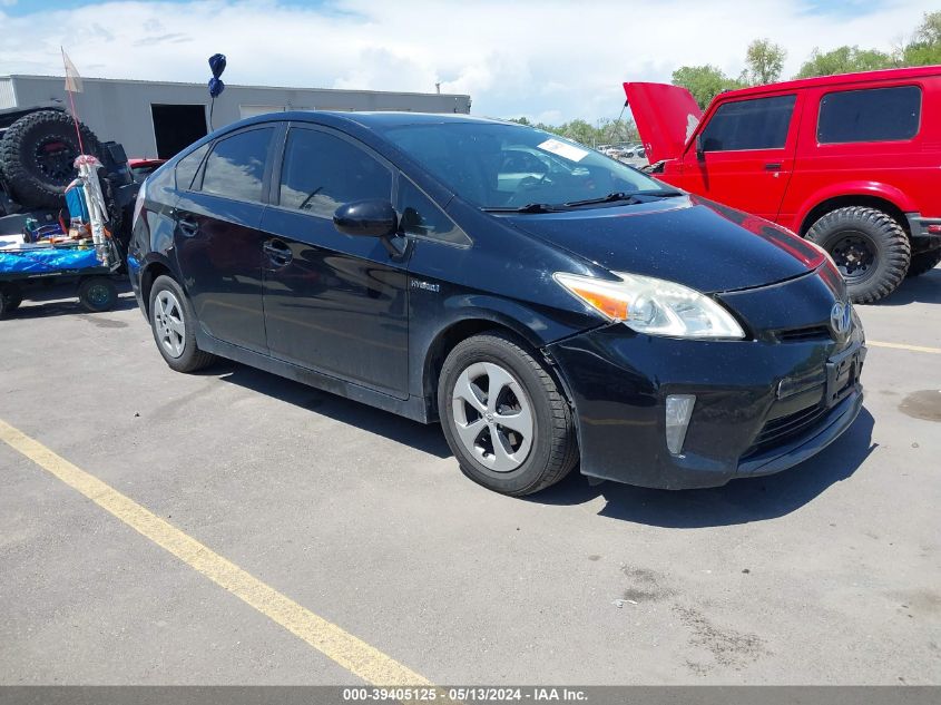 2012 TOYOTA PRIUS THREE