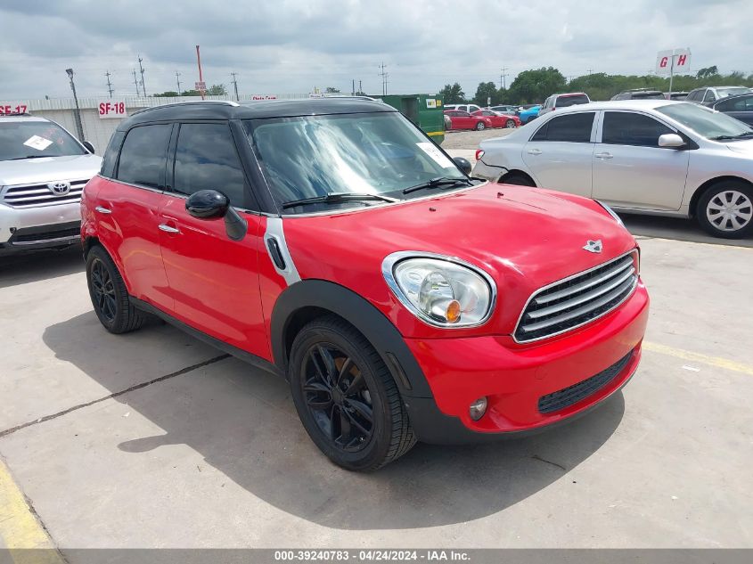 2011 MINI COOPER COUNTRYMAN