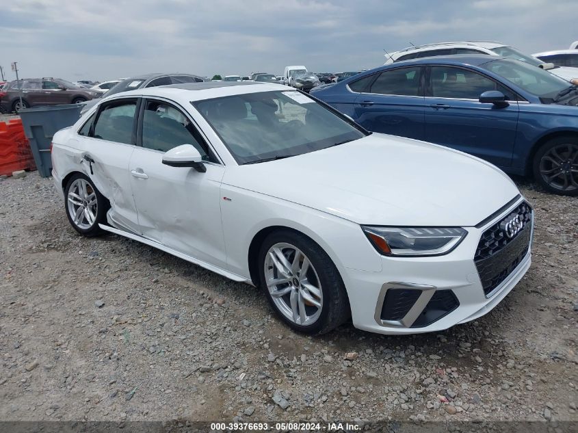 2023 AUDI A4 PREMIUM PLUS 45 TFSI S LINE QUATTRO S TRONIC